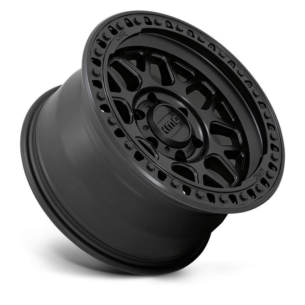 KMC WHEELS | GRS | MIDNIGHT BLUE W/ GLOSS BLACK LIP | SATIN BLACK