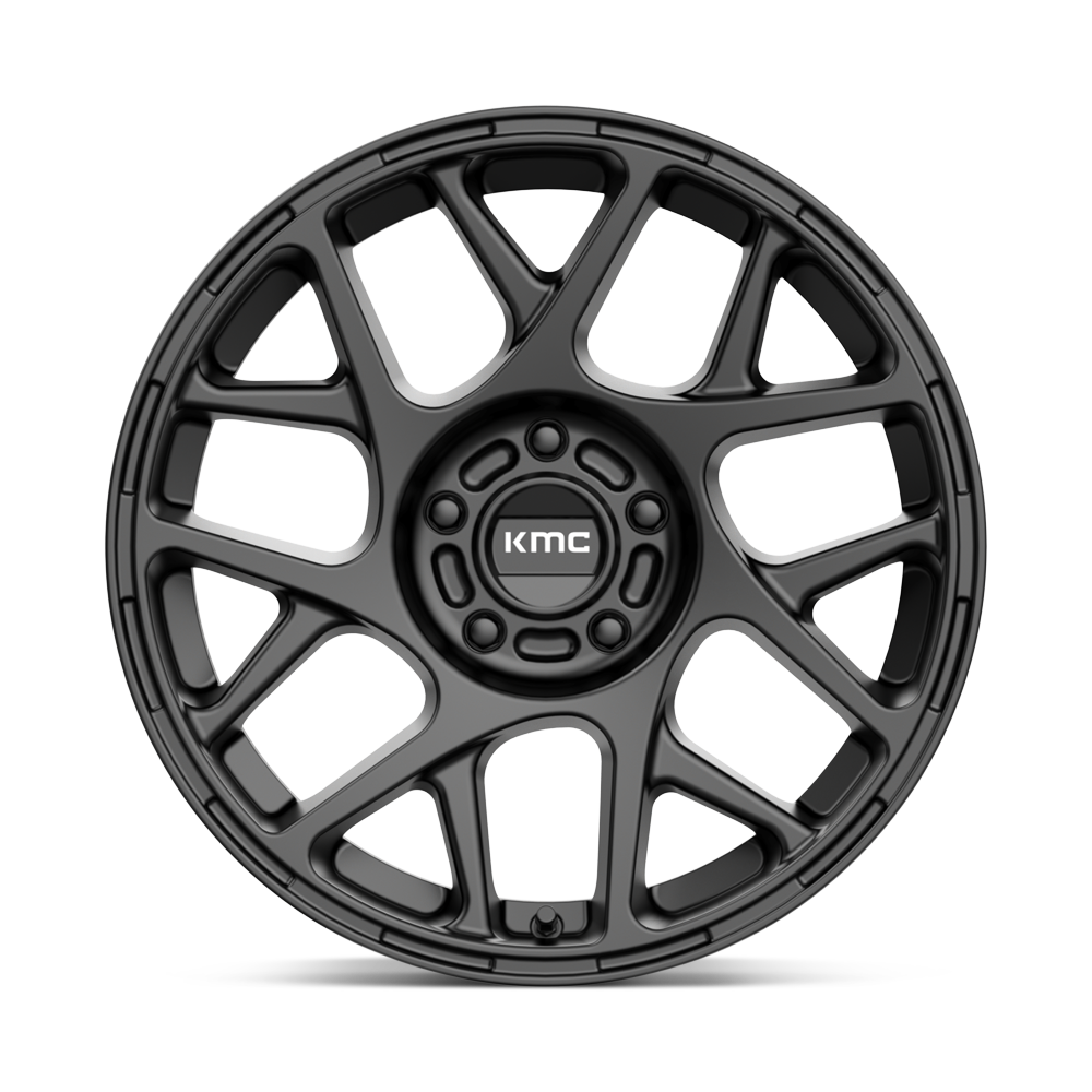 KMC WHEELS | BULLY Front View Black
