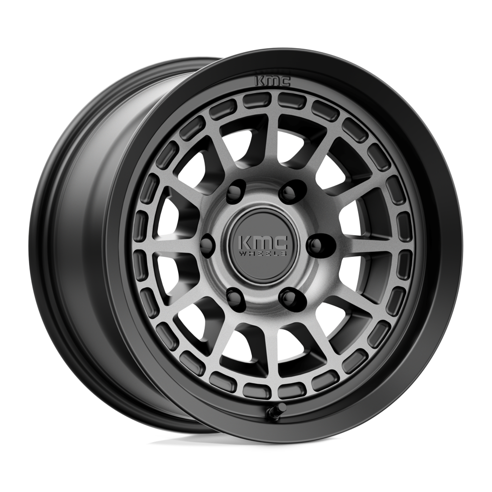 KMC WHEELS | CANYON Front View Grey