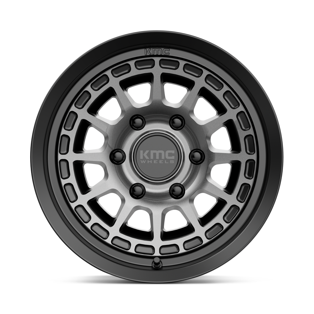 KMC WHEELS | CANYON Front View Grey