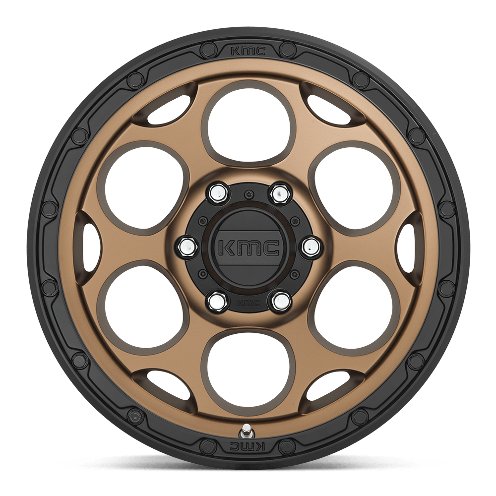 KMC WHEELS | DIRTY HARRY Front View Bronze