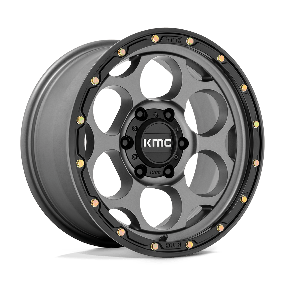 KMC WHEELS | DIRTY HARRY Front View Grey