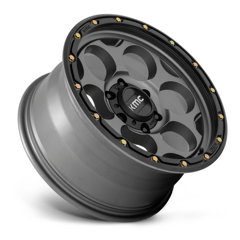 KMC WHEELS | DIRTY HARRY Front View Grey