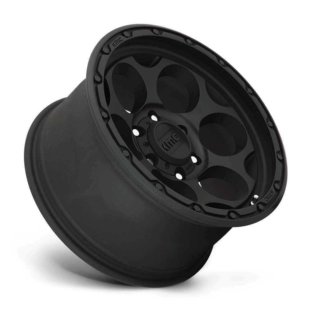 KMC WHEELS | DIRTY HARRY Front View Black