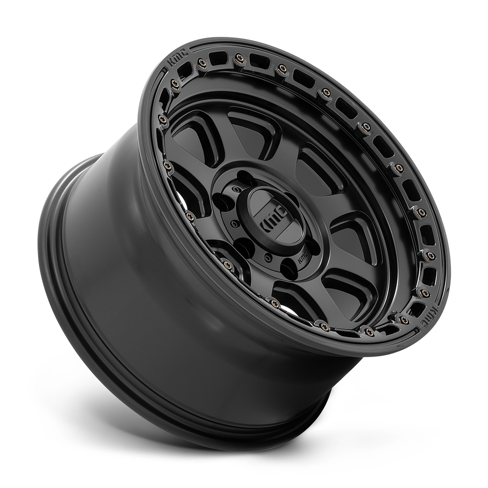 KMC WHEELS | CHASE Front View Black