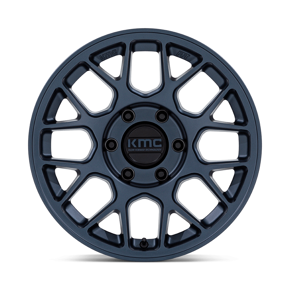 KMC WHEELS | HATCHET Front View Blue