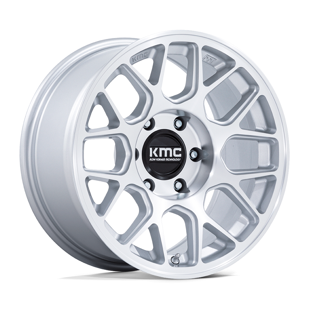 KMC WHEELS | HATCHET Front View Silver