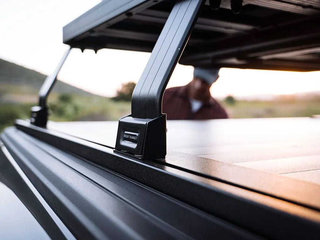 Pickup Truck Roll Top with No OEM Track Slimline II Load Bed Rack Kit / 1425(W) x 1358(L)