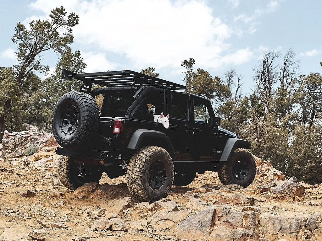 Jeep Wrangler JK 4 Door (2007-2018) Extreme Slimline II 1/2 Roof Rack Kit