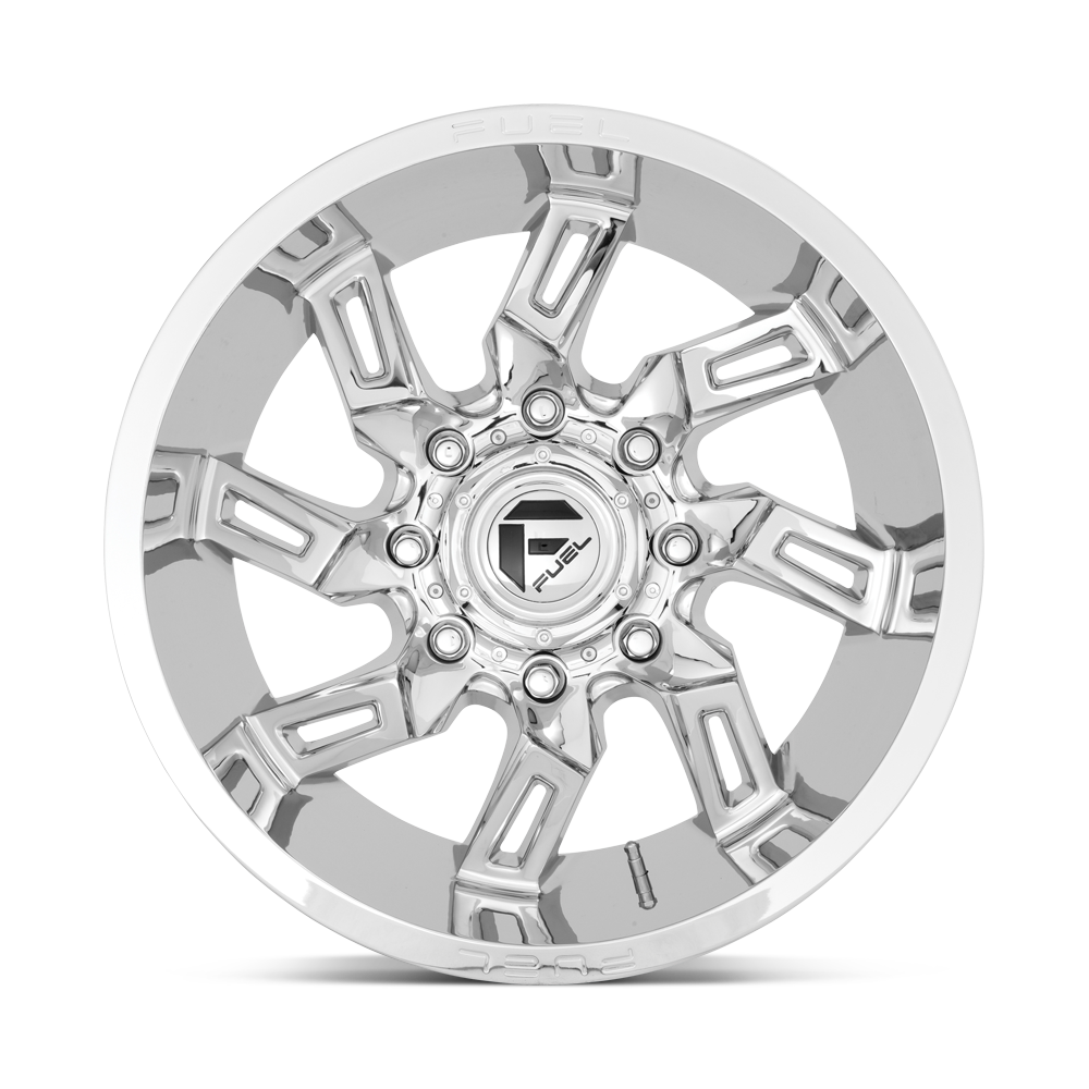 Fuel Wheels | LOCKDOWN Front View Chrome
