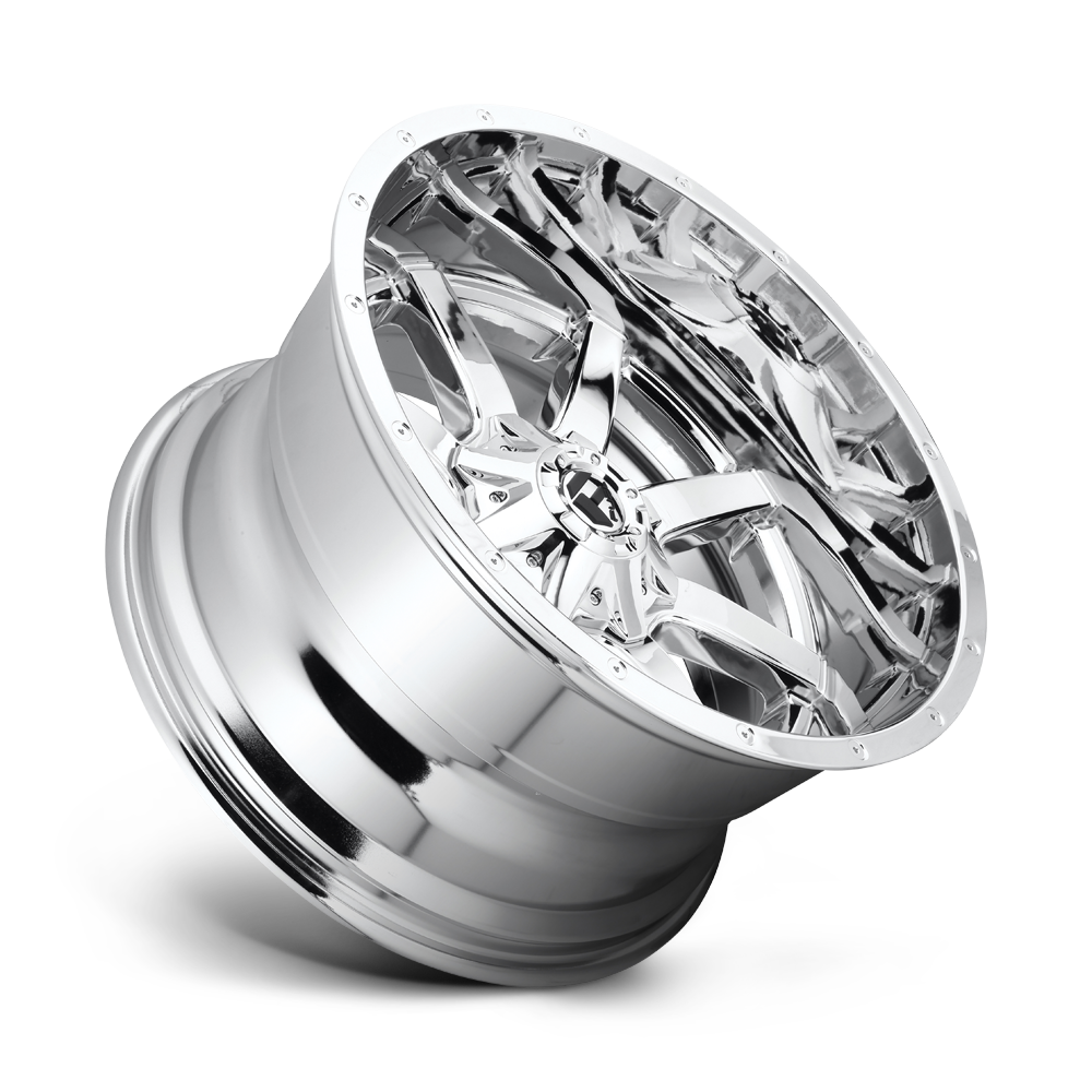 Fuel Wheels | MAVERICK DUALLY Front View Chrome