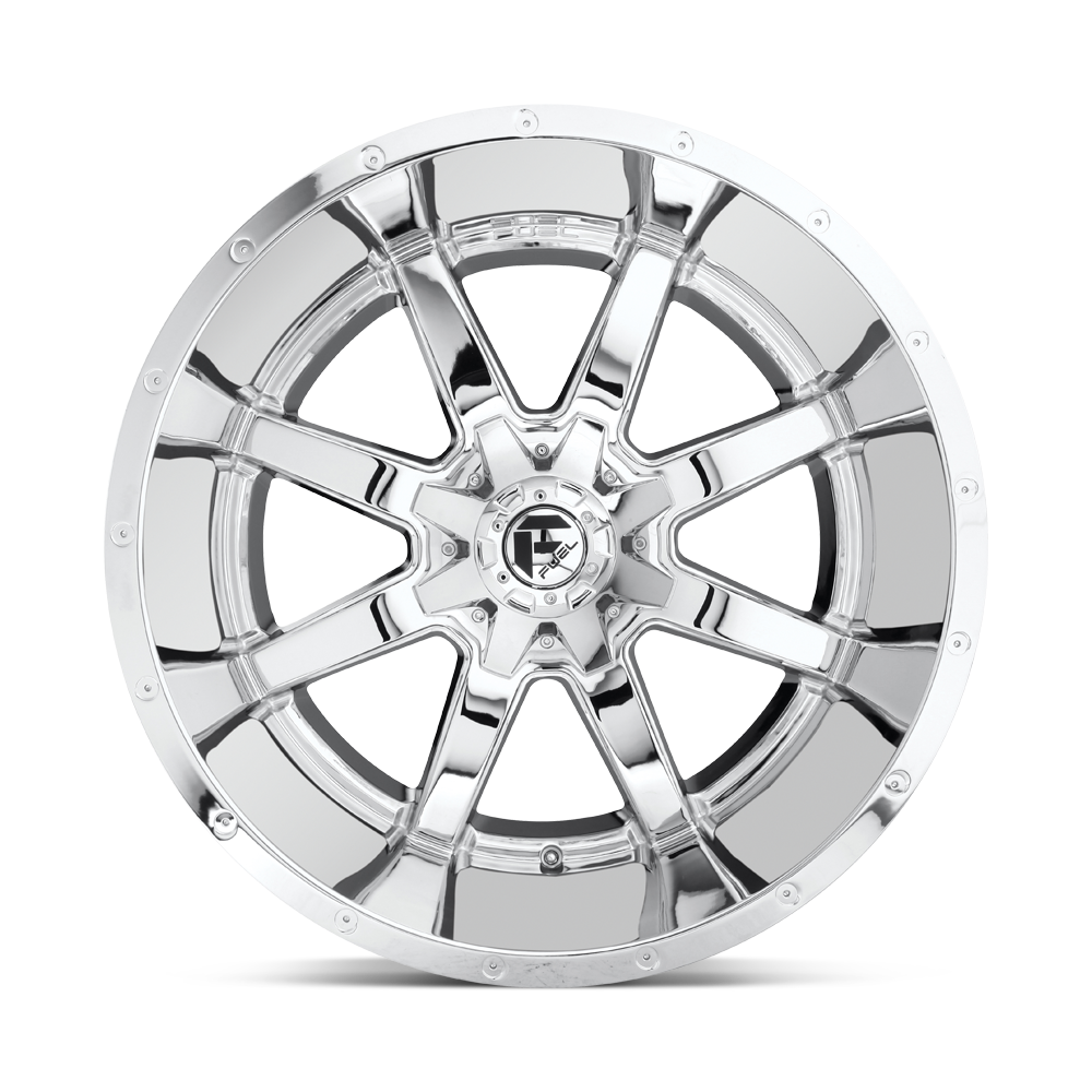 Fuel Wheels | MAVERICK DEEP LIP Front View