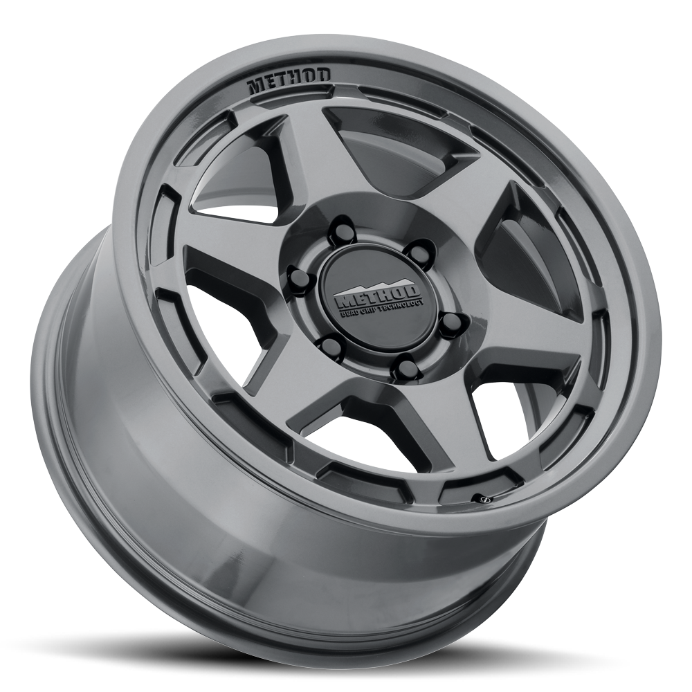 708 HD | Bead Grip | Gloss Titanium/Gloss Black