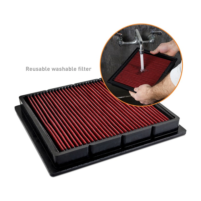 Mishimoto Reusable Drop-In Air Filter, Fits RAM Cummins 6.7L 2007+