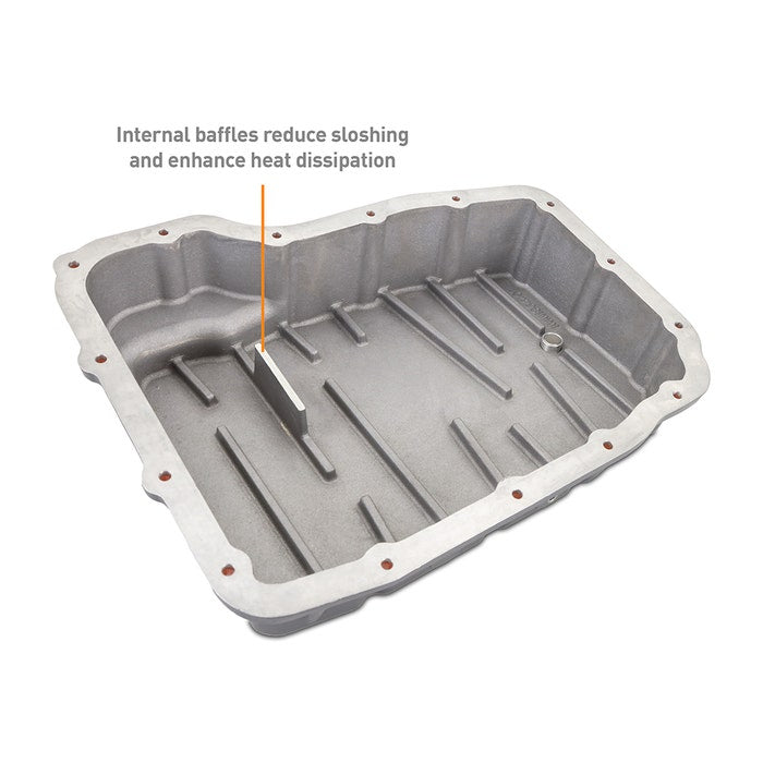 Aluminum Transmission Pan, fits Dodge Ram 6.7L Cummins 2007.5+