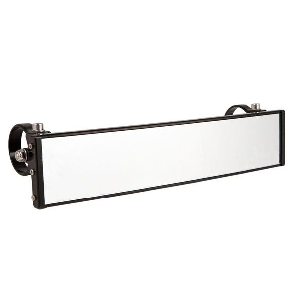 12″ Wide Panoramic Rearview Mirror with 0.5″ Arms Front View