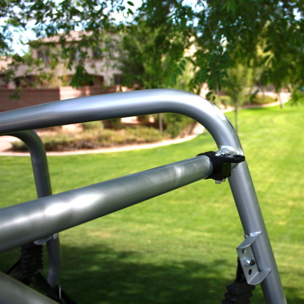 Horizontal Bar Whip / Flag Mount Front View