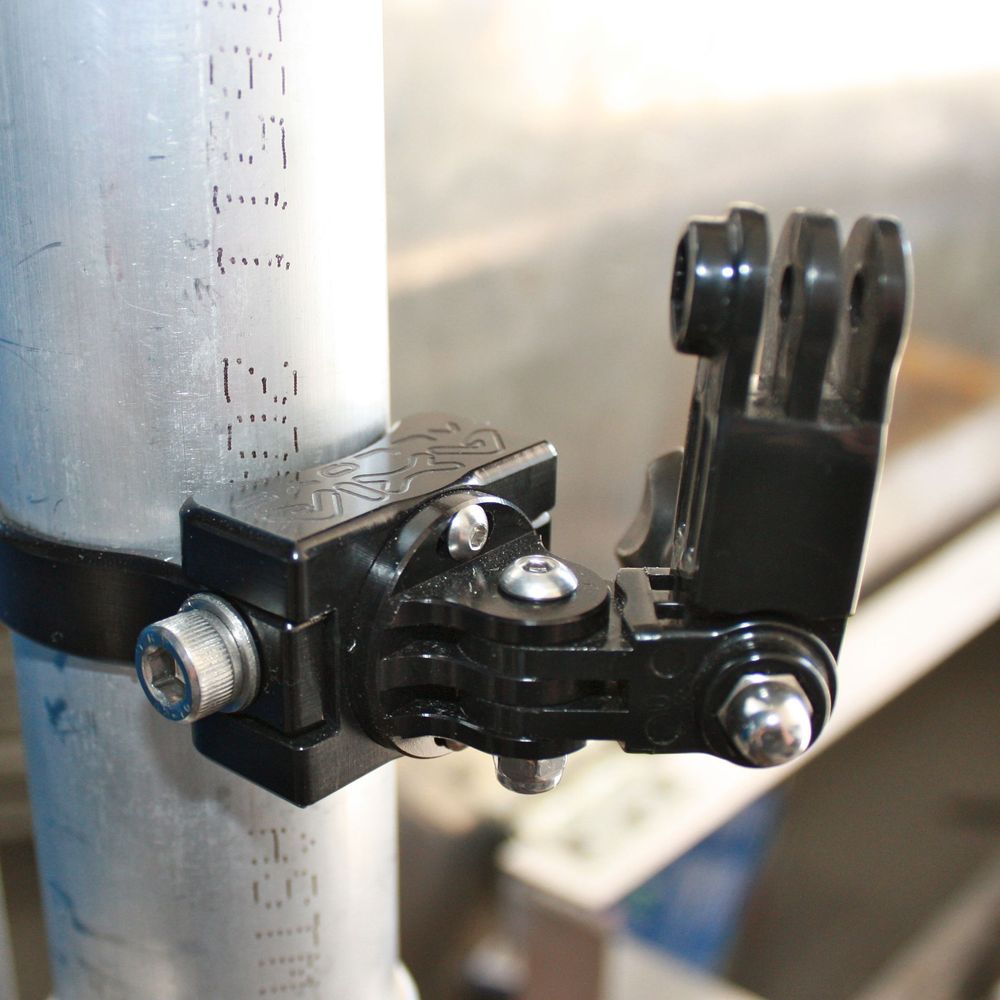 Gopro Camera Tubing / Handlebar Mount Front View
