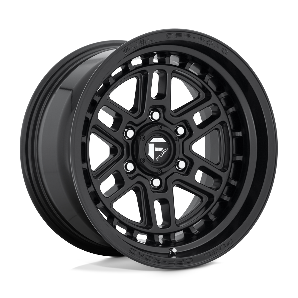 Fuel Wheels | NITRO Front View Black