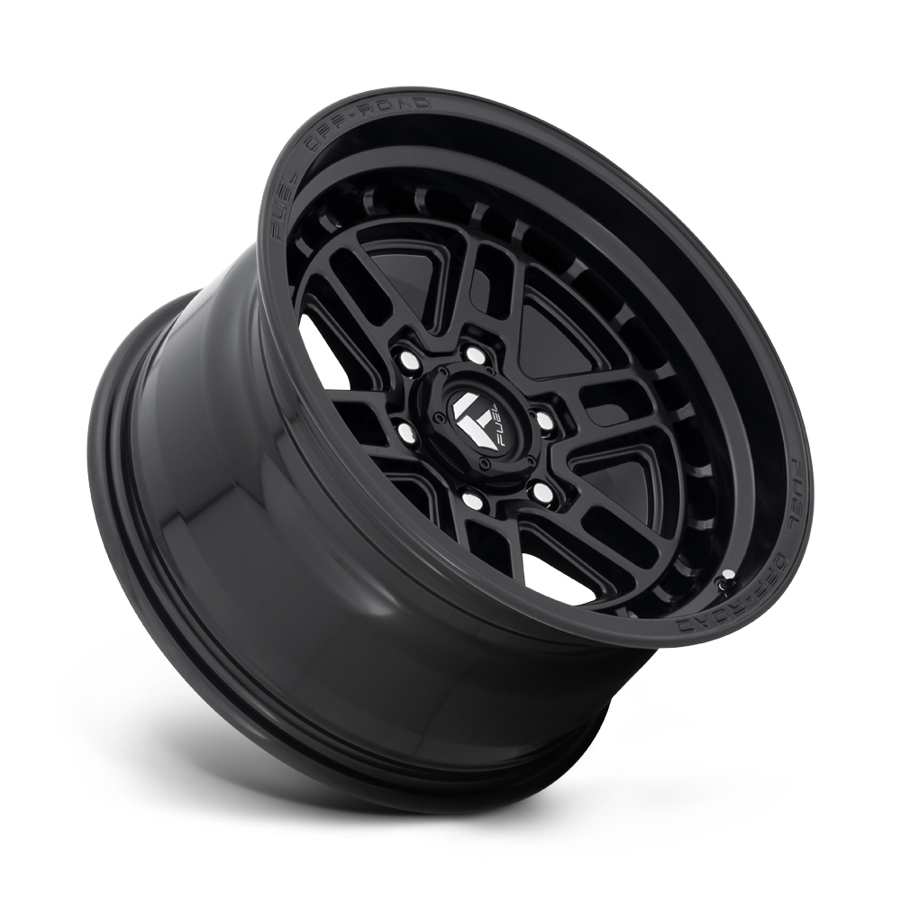 Fuel Wheels | NITRO Front View Black