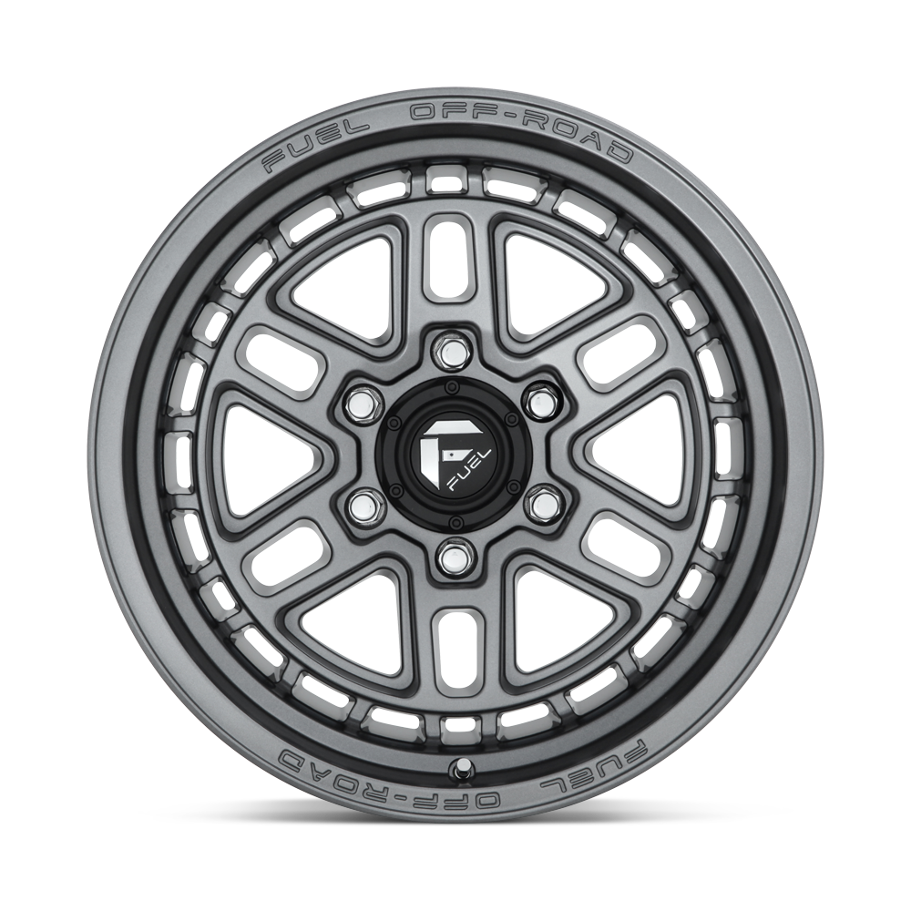 Fuel Wheels | NITRO Front View Grey