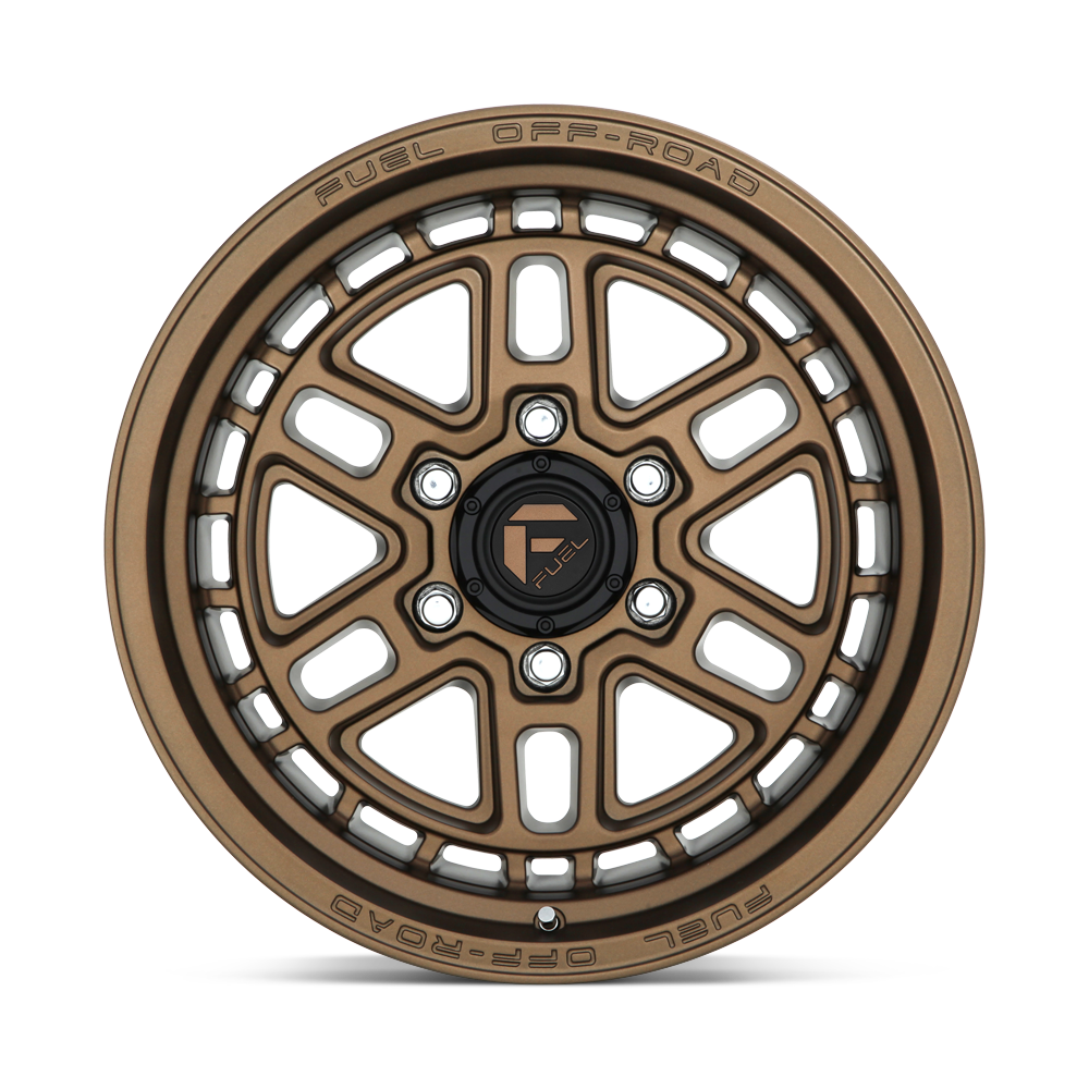 Fuel Wheels | NITRO Front View Bronze