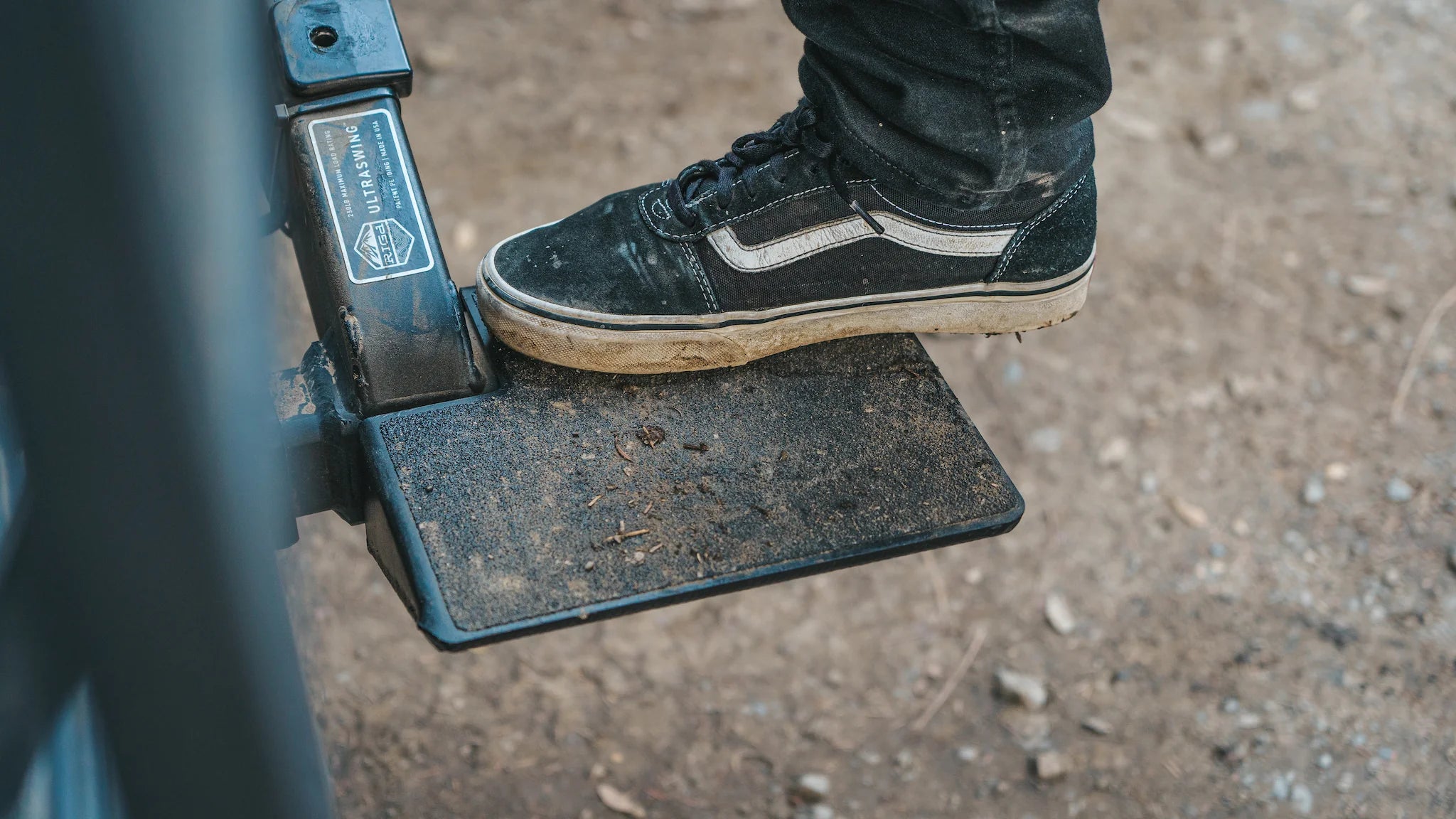 SKEP™ Skid Plate Hitch Step | RIGd Supply Front View