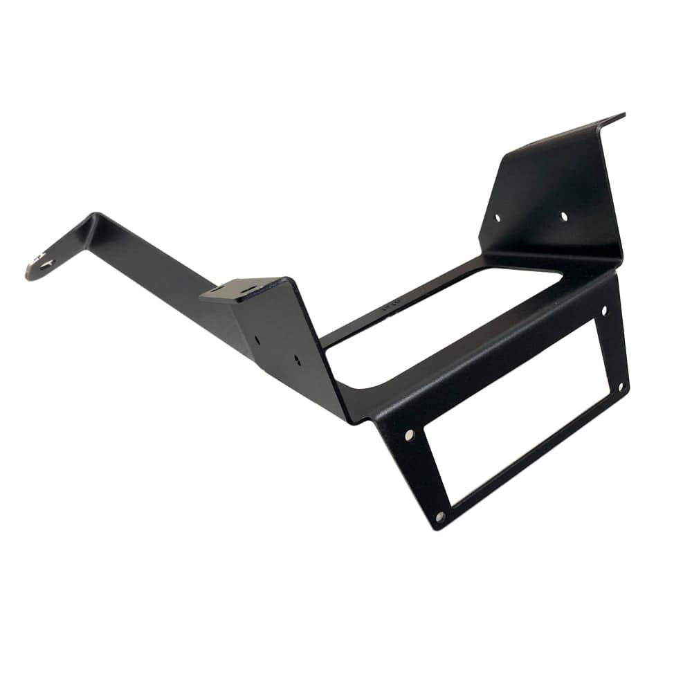 RZR Under Pull Open Box Icom Radio and Intercom Bracket Front View