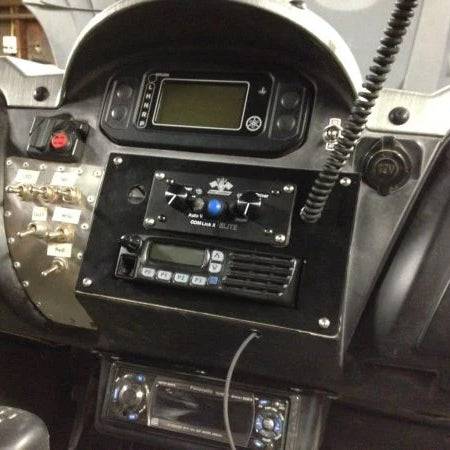 PCI Universal Panel Mount Radio and Intercom Bracket