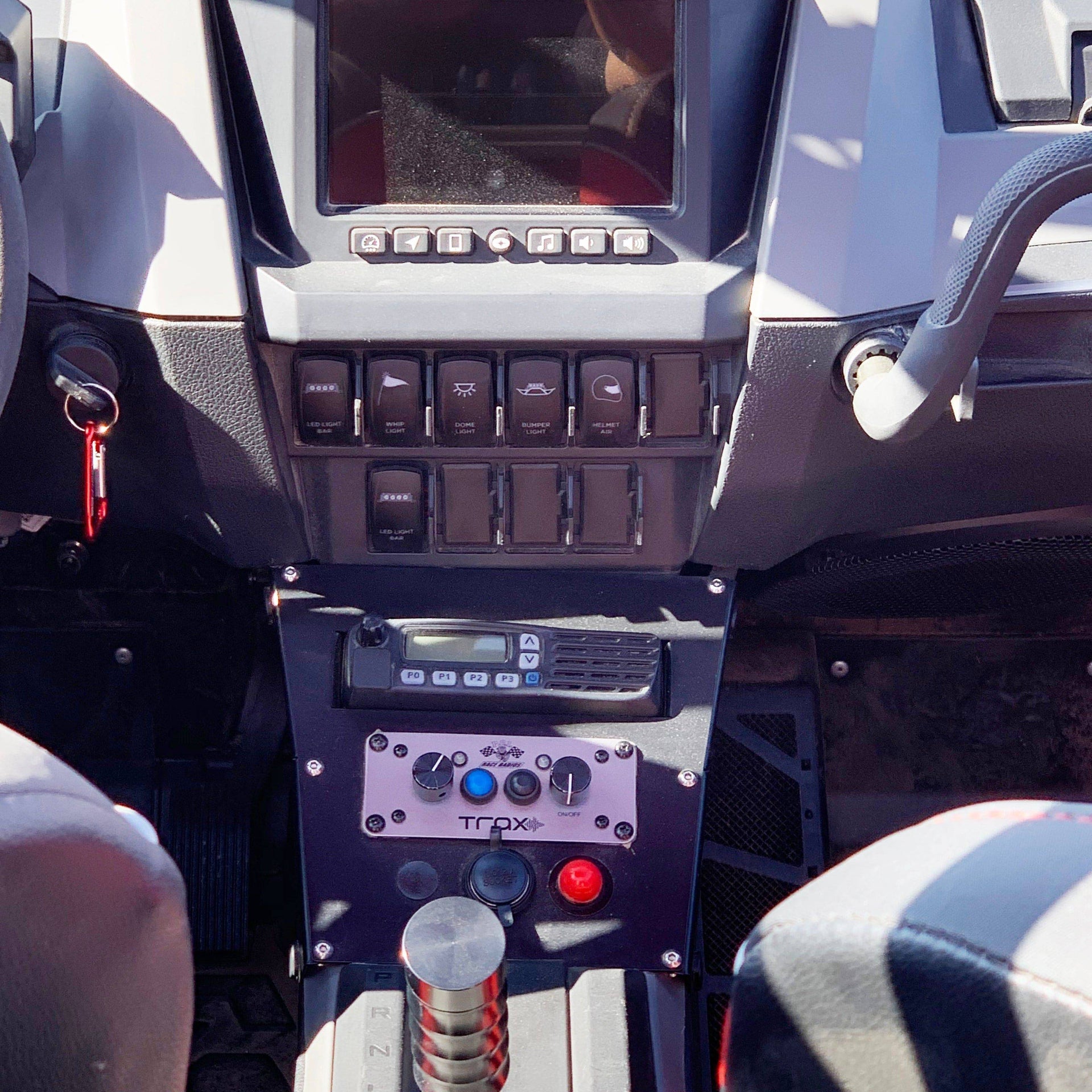 PCI RZR Pro XP and Turbo R 2020-2024 Console Radio Intercom Bracket