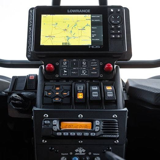 PCI CanAm X3 Elite FS and HDS Live 7" GPS Billet Bracket