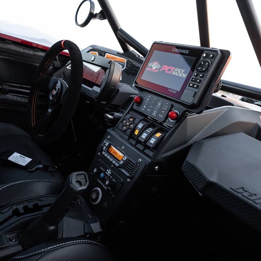 PCI CanAm X3 Elite FS and HDS Live 7" GPS Billet Bracket