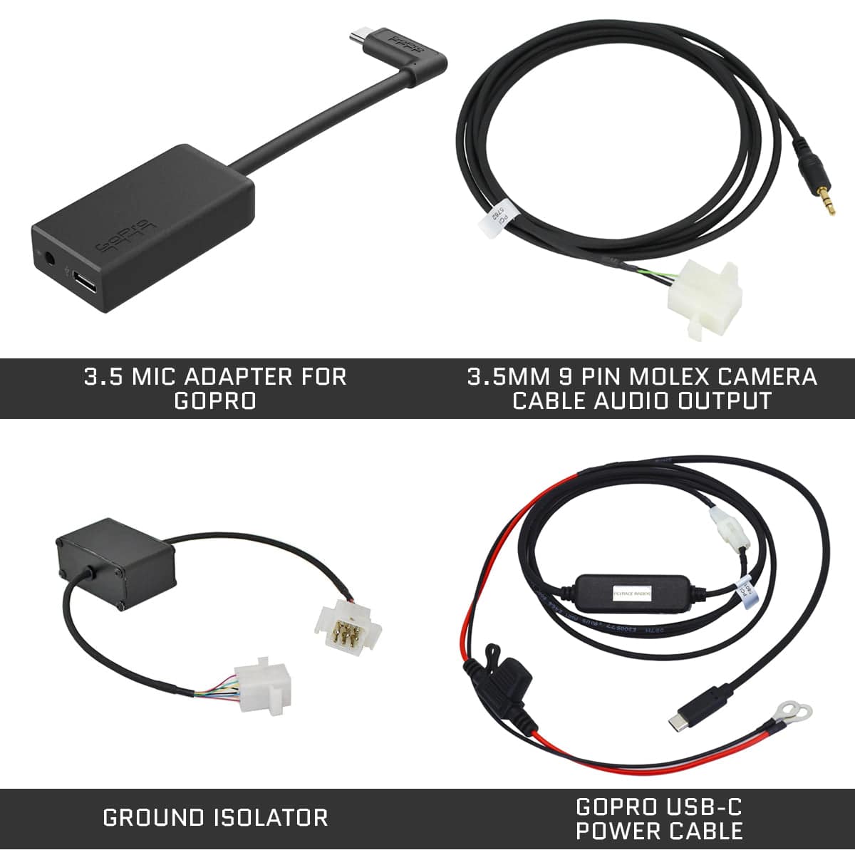 PCI Pro 3.5 Mic Adapter for GoPro