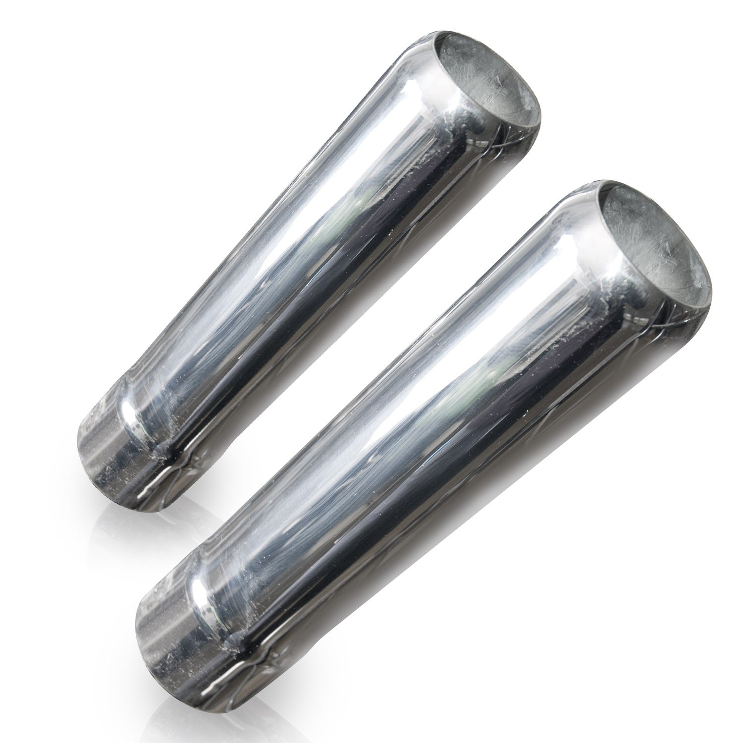 Pencil Style Polished Exhaust Tips 304 Stainless Steel