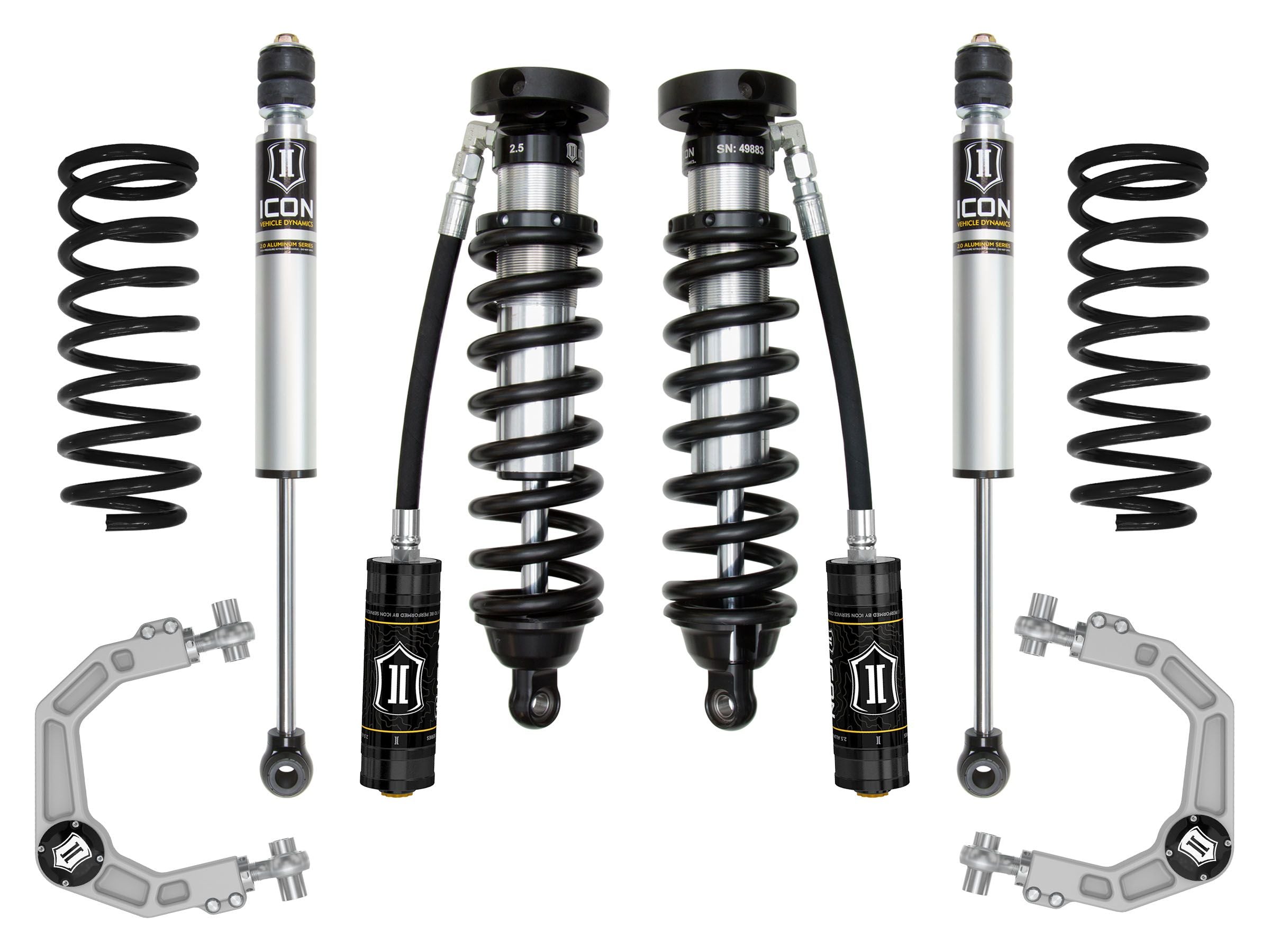 96-02 4RUNNER 0-3" STAGE 3 SUSPENSION SYSTEM W BILLET UCA