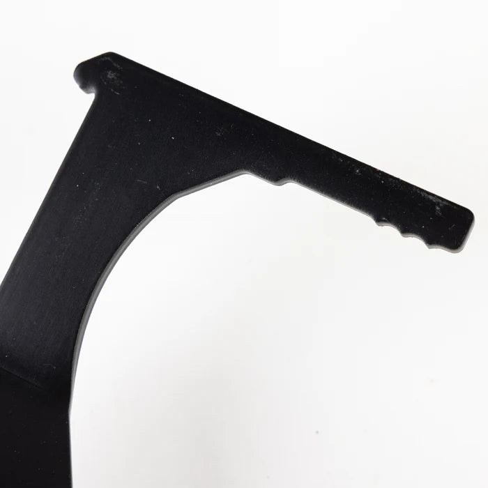 128L Rigid Mounts Front View Black