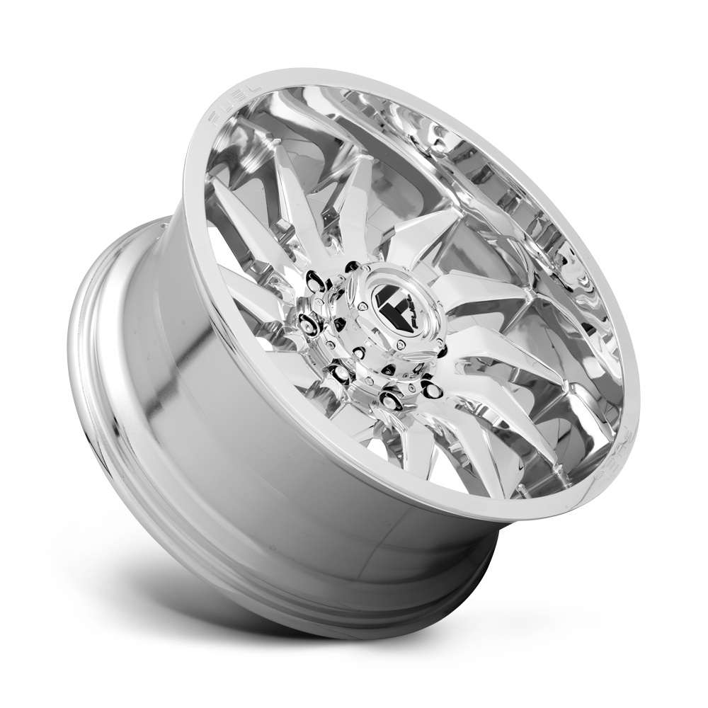 Fuel Wheels | SABER Front View Chrome