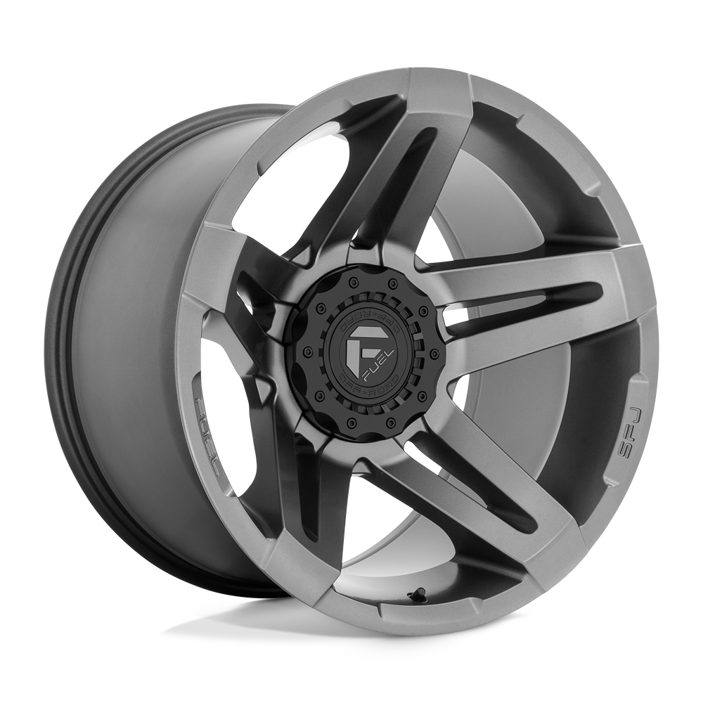 Fuel Wheels | SFJ Front View Grey