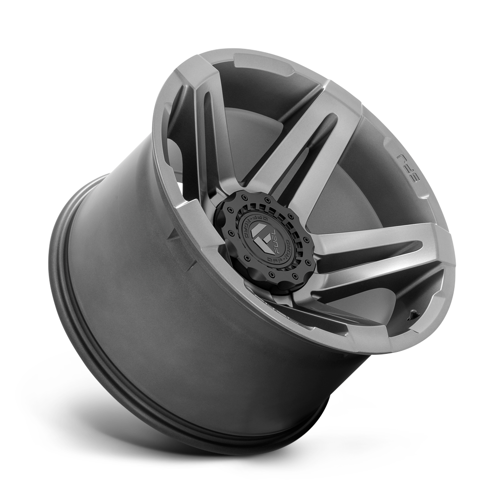 Fuel Wheels | SFJ Front View Grey