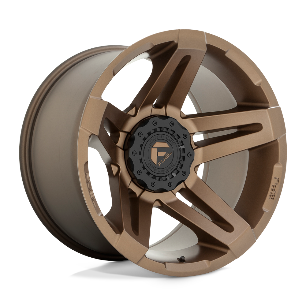 Fuel Wheels | SFJ Front View Bronze