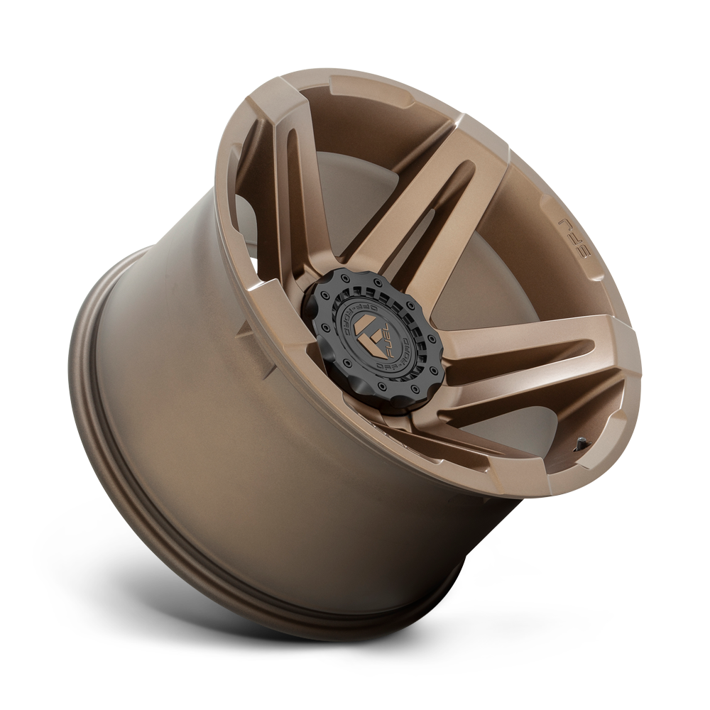 Fuel Wheels | SFJ Front View Bronze