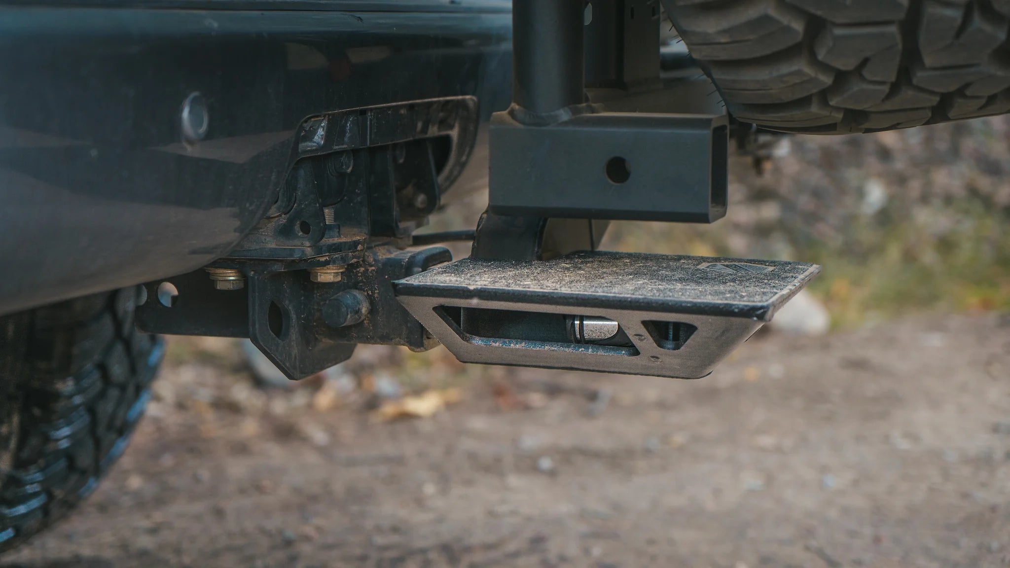 SKEP™ Skid Plate Hitch Step | RIGd Supply Front View
