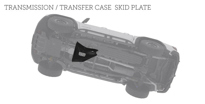 AEV Transmission / Transfer Case Skid Plate for 2023+ Chevrolet Colorado / GMC Canyon