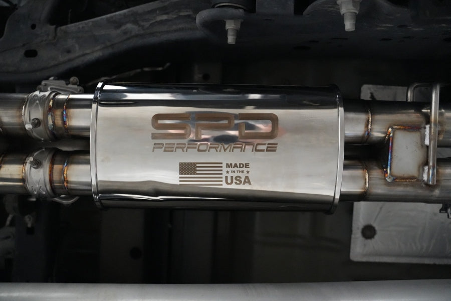 SPD Performance 2021-2026 GEN3 Raptor & Raptor R HX Series Valved Muffler Upgrade