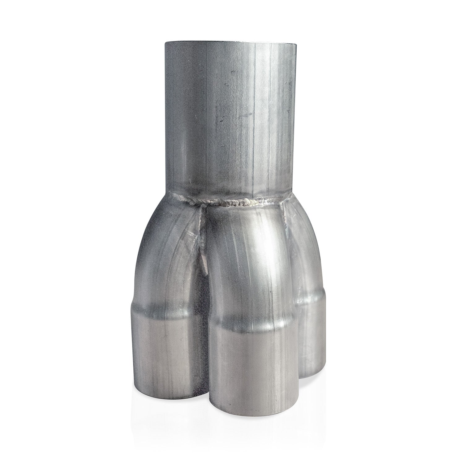 Four-Way Short Merge Collectors Front View