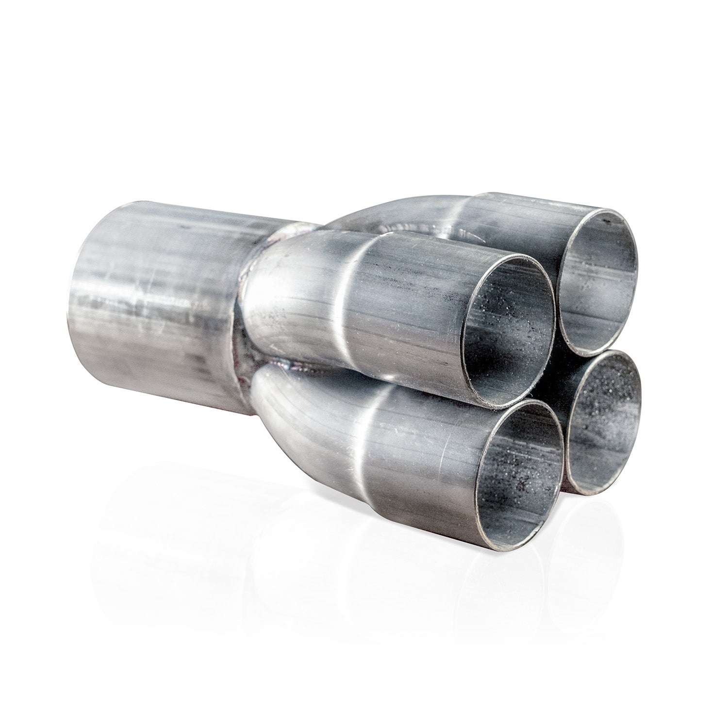 Four-Way Short Merge Collectors Front View