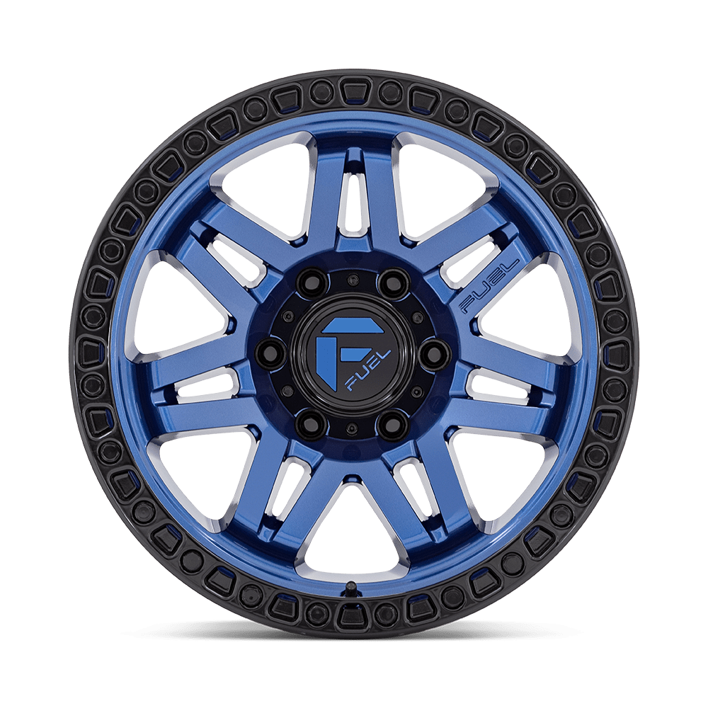 Fuel Wheels | SYNDICATE Front View Blue
