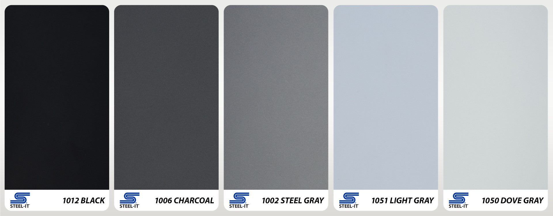 Steel it  paint color samples