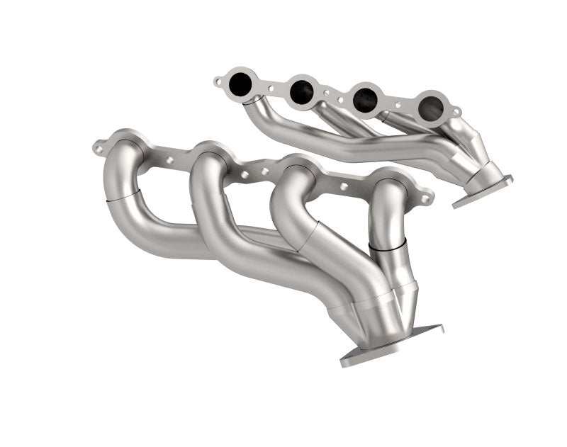 1-5/8" x 1-3/4" Torque Series Headers. 2002-2013 GM Truck 4.8L/5.3L/6.0L/6.2L Front View