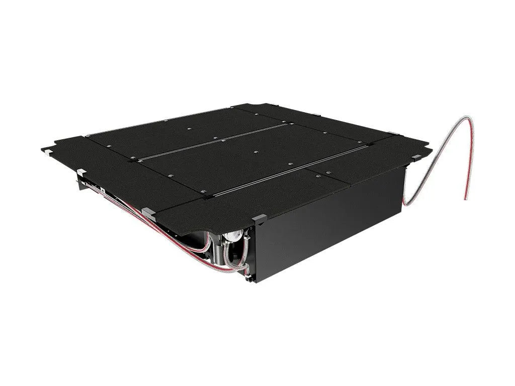 Stainless Steel Water Tank for Pickup Truck Drawer System / 52l Front View